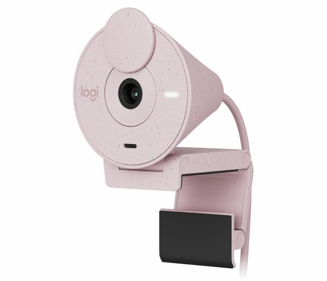 LOGI Brio 300 Full HD webcam - ROSE