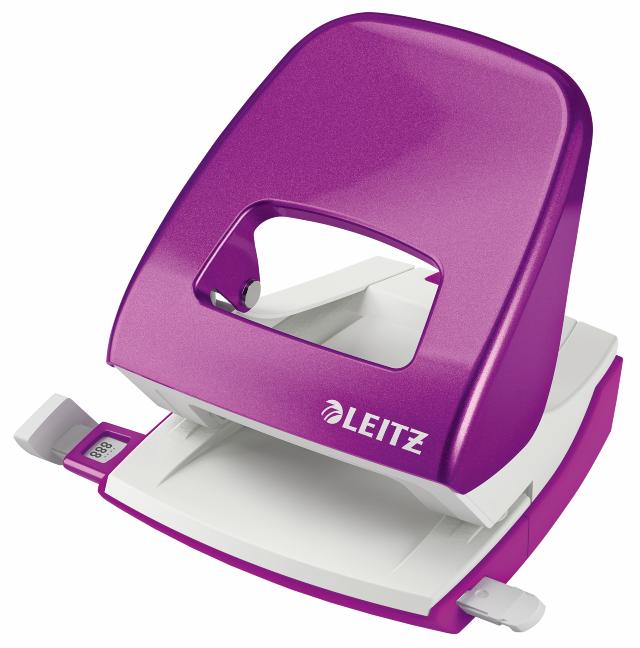 Leitz Hullemaskin 5008 2-hull/30 arkrk WOW lilla