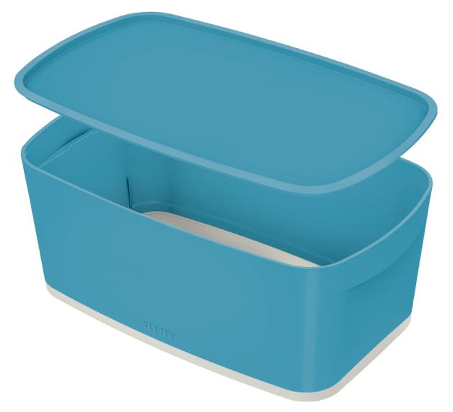 Storage MyBox Small with Lid Cosy C.Blue
