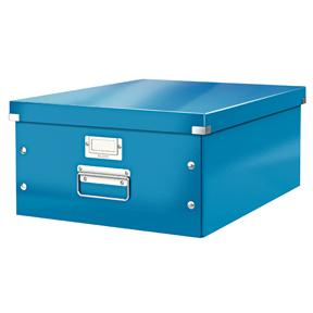 Leitz Oppbevaringsboks Click&Store L WOW blå