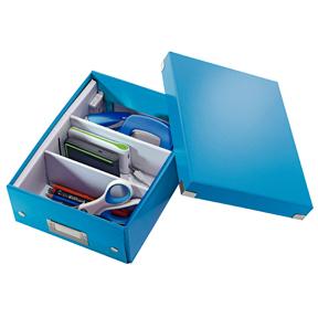 Leitz Sorteringsboks Click&Store M WOW blå