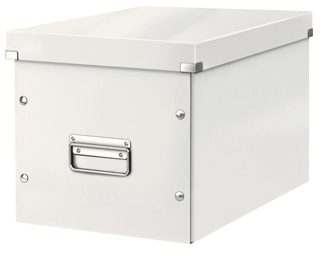 LEITZ Oppbevaringseske Click&Store Cube Stor Hvit
