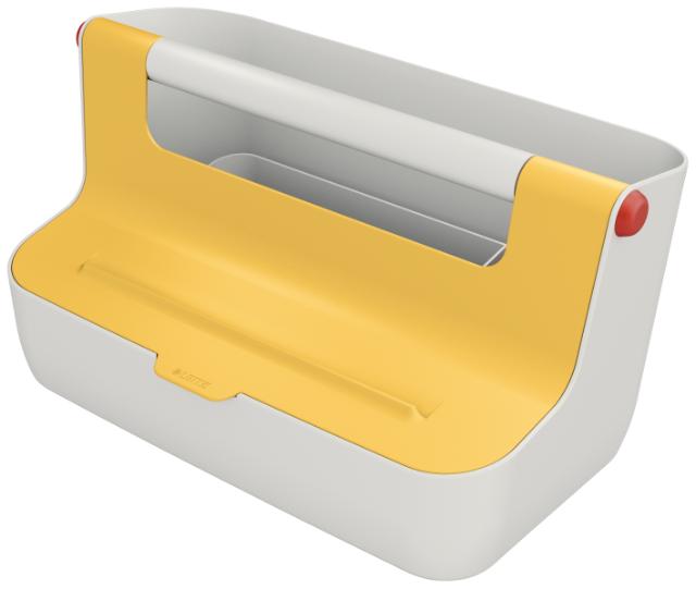 Oppbevaringsboks Leitz Cosy Gul