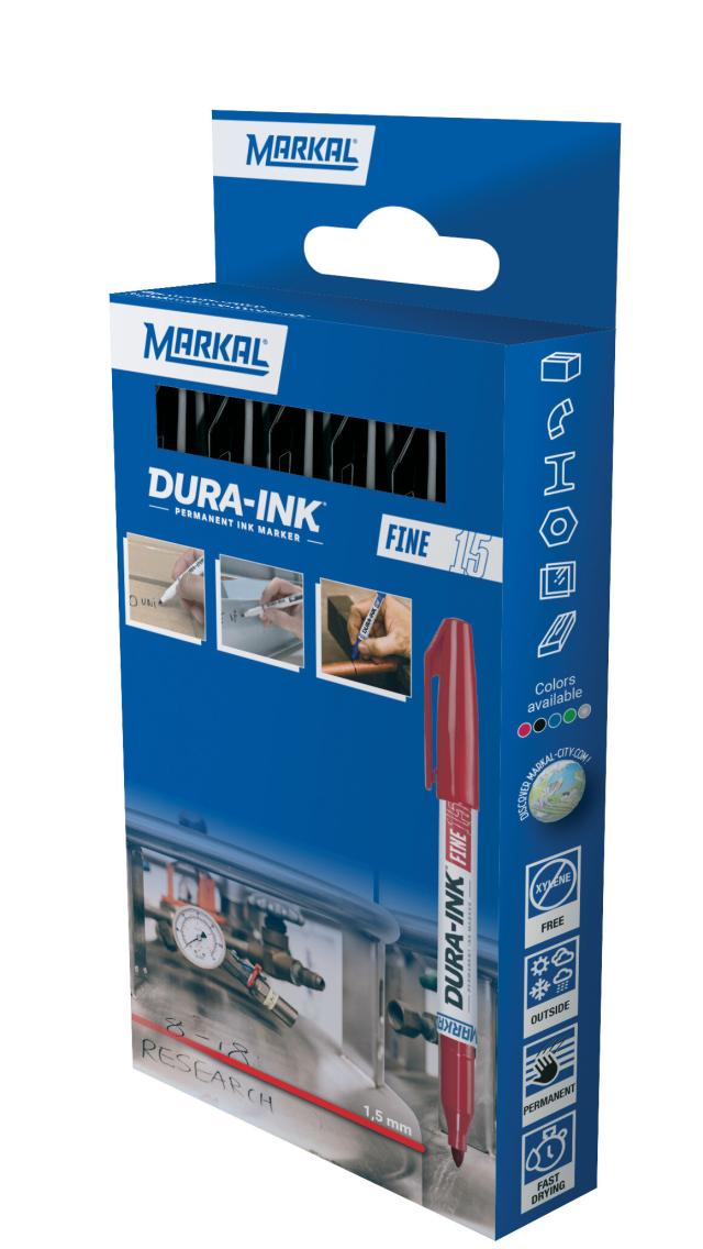 Markal Dura-Ink Fine 15 Retail Pack (5) Sort