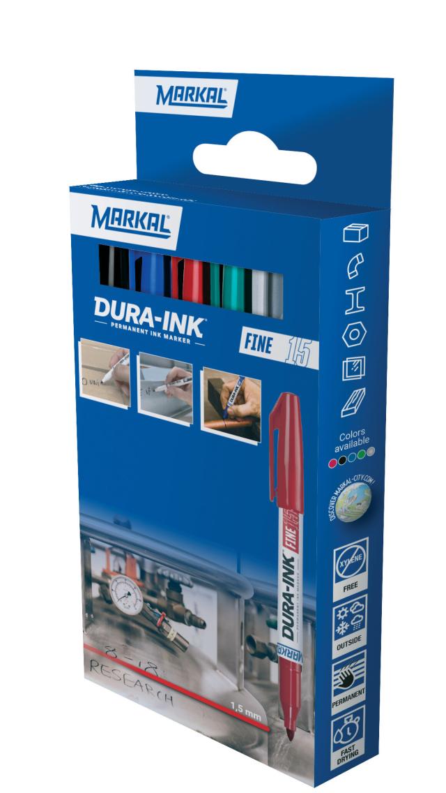 Markal Dura-Ink Fine 15 Retail Pack (5) ass