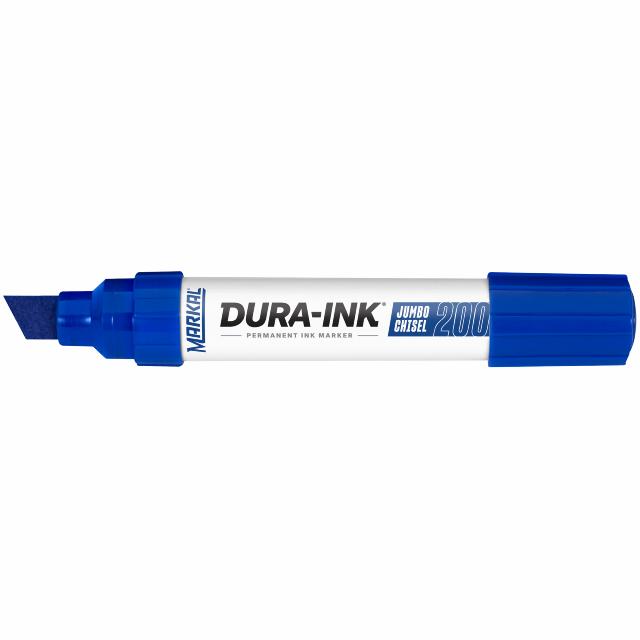 Markal Dura-Ink Jumbo Skrå Spiss 200 Blå