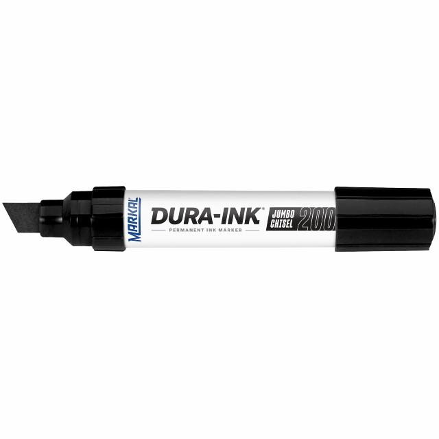 Markal Dura-Ink Jumbo Skrå Spiss 200 Sort