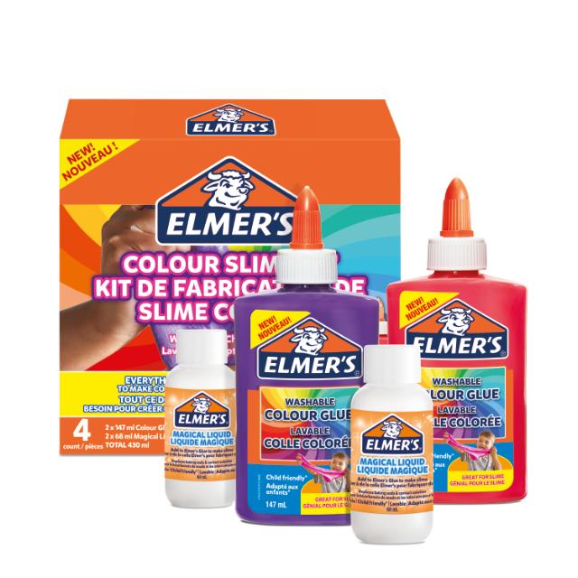 Elmer's Opaque color slime kit
