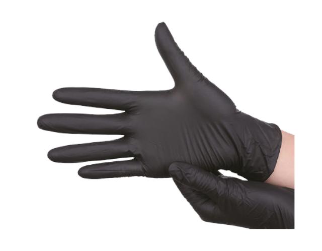 Nordic Protect Premium Nitrilhansker Svart, Large (100 stk)