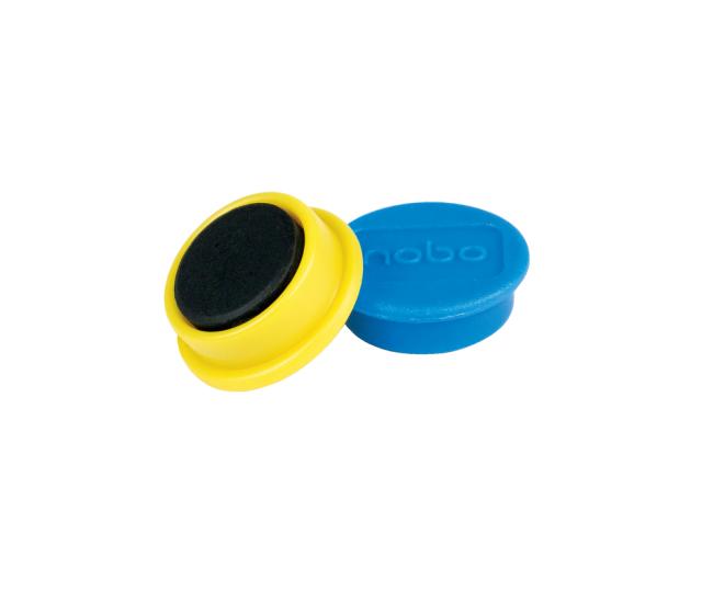 Magnet 24mm Nobo Assortert Pakke/10
