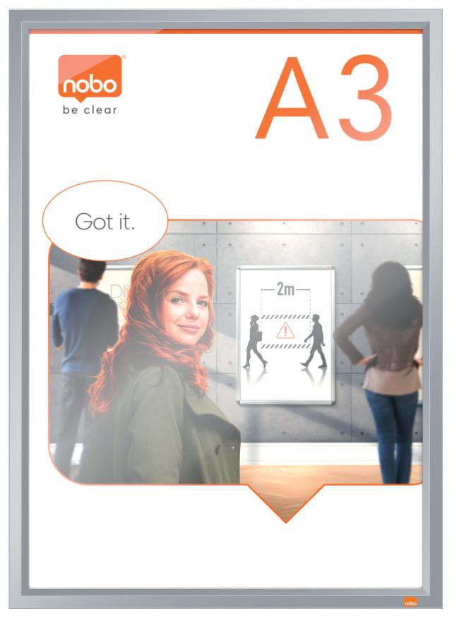 Plakatramme Nobo Impression Pro A3