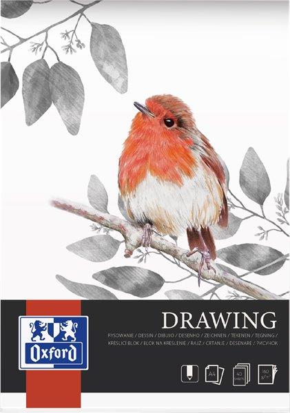 Oxford Tegneblokk Artistic A4/40 S 160 G Limt