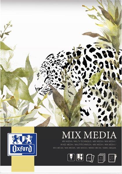 Oxford Mix Media Blokk Artistic A4/25 S 225 G Limt