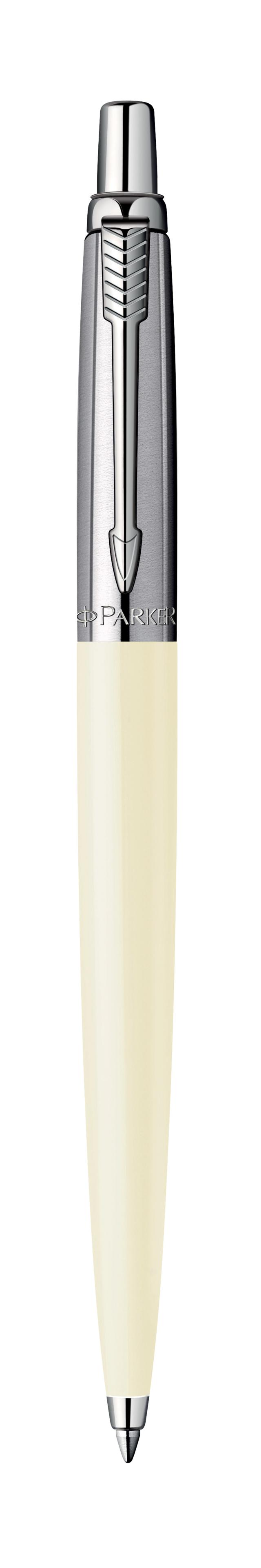 Parker kulepenn Jotter 55% resirkulert blist hvit