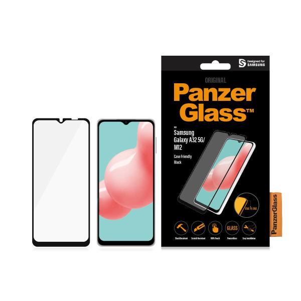 PanzerGlass Samsung Galaxy A32 5G (CF), Sort