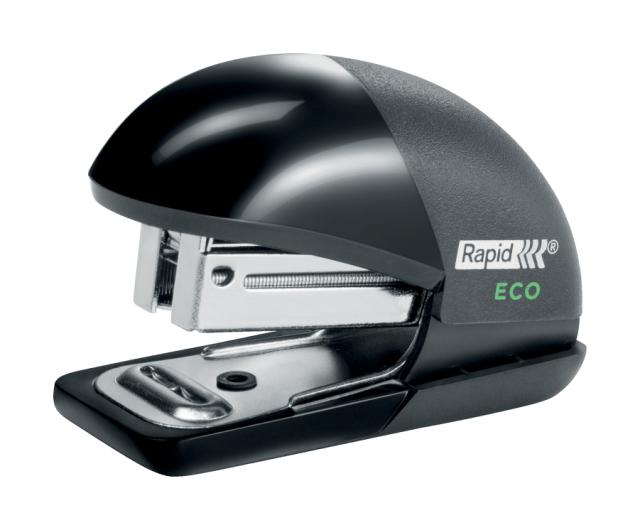 Rapid Stiftemaskin Eco Mini recycle 10ark sort