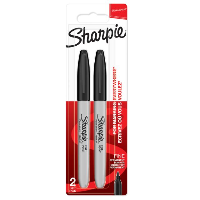 SHARPIE® FINE Merkepenn Basic 1,0mm svart (2)