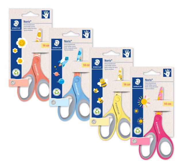 STAEDTLER Barnesaks Noris 14cm ass pastel