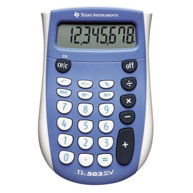 Texas TI-503 SV Kalkulator blisterpakket