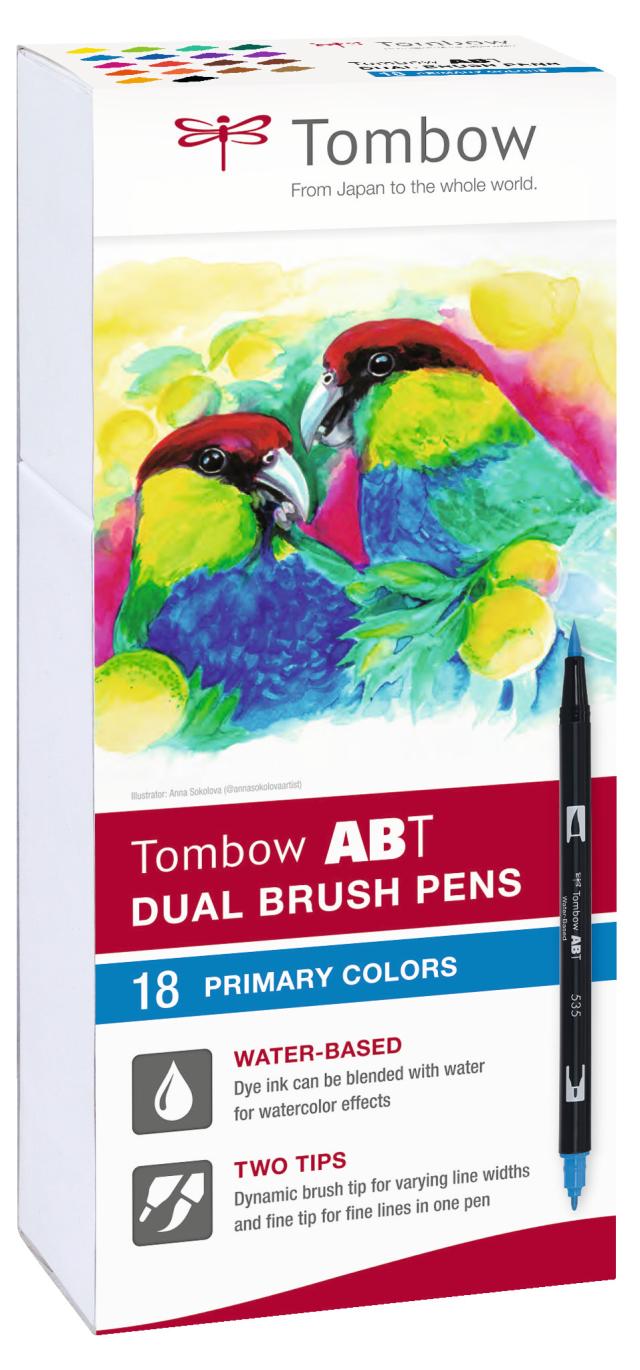 Tombow ABT Dual Brush 18P-1 Basic 1 (18)