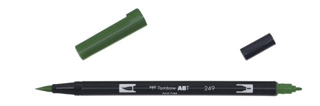 Tombow ABT Dual Brush 249 militærgrønn