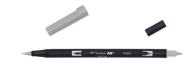 Tombow ABT Dual Brush N60 kald grå 6