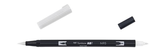 Tombow ABT Dual Brush N95 kald grå 1