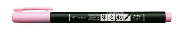 Tombow Brush penn Fudenosuke Soft Pastell Rosa