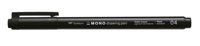 Tombow Fineliner MONO drawing 04