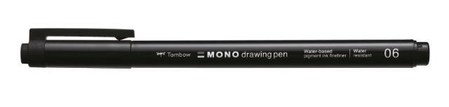 Tombow Fineliner MONO drawing 06