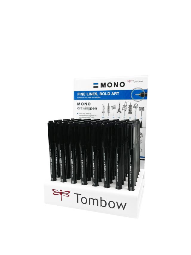 Tombow Fineliner MONO drawing display (48)