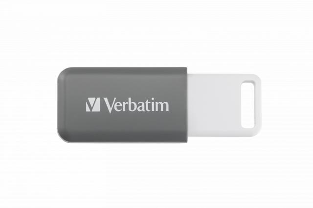 VERBATIM Verbatim DataBar USB 2.0 Drive 128GB, Grå
