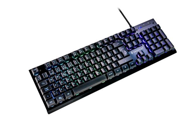 SUREFIRE KingPin X2 Metal Gaming RGB Tastatur QWERTY Nordic