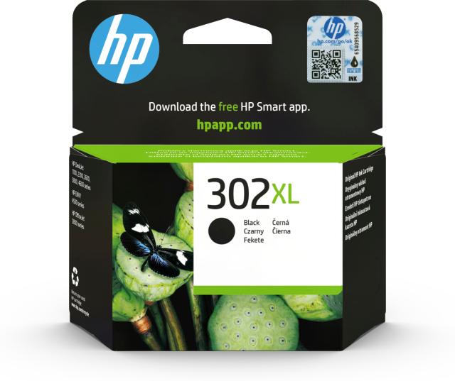No302 XL black ink cartridge, blistered