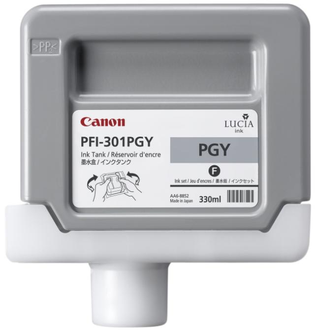 PFI-301PGY photo grey ink tank, 330ml