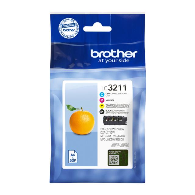 LC3211 Value pack BK/C/M/Y