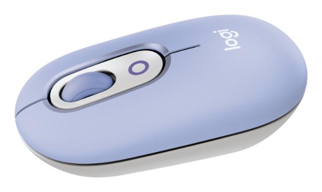 LOGI POP Mouse with emoji - LILAC