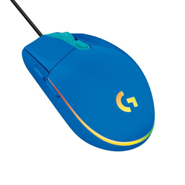 LOGI G203 Lightsync Gaming Mouse Blue