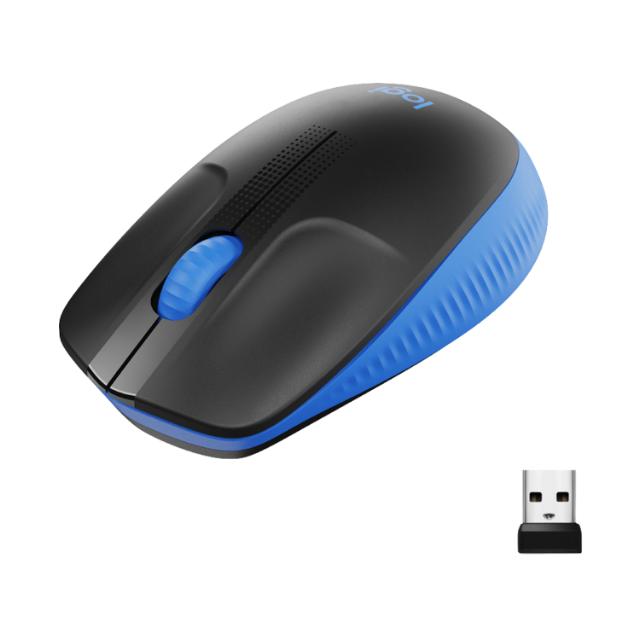 LOGI M190 Full-size wireless mouse Blue