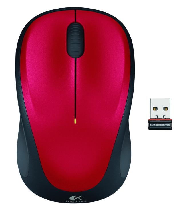 M235 Wireless Mouse, Red