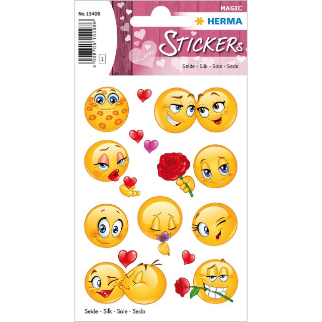 HERMA Klistremerker Magic Valentine smileys (1)