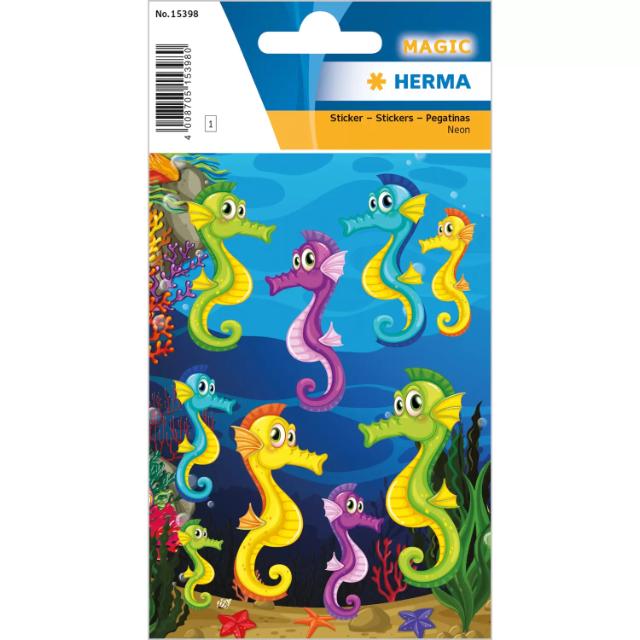 Herma stickers Magic seahorse luminous (1)