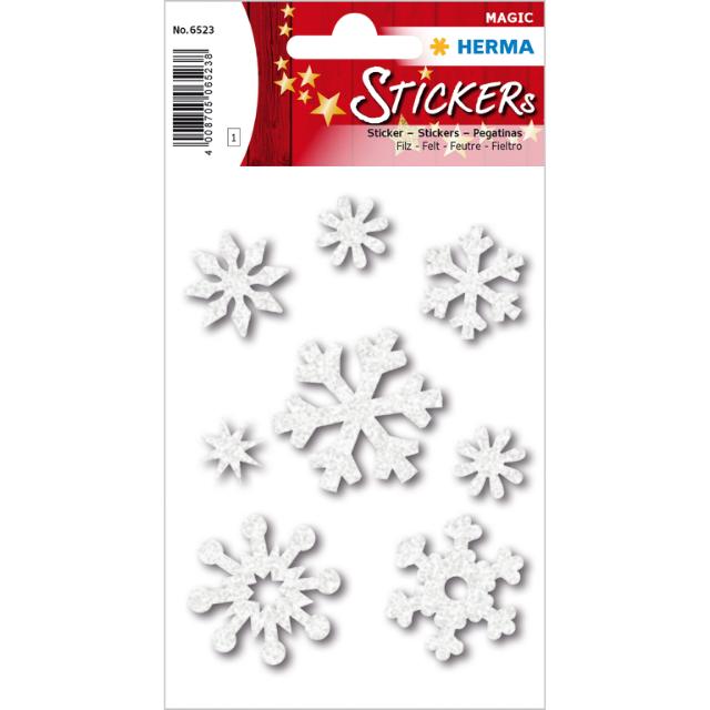 Herma Klistremerker Magic juleiskrystaller (1)