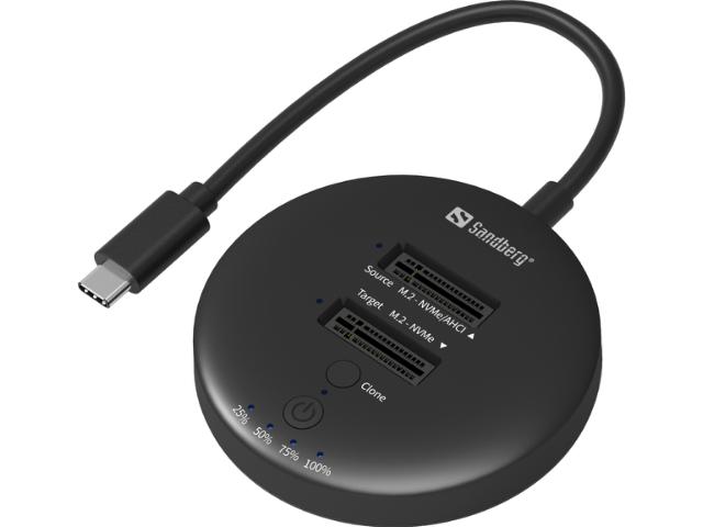 SANDBERG USB3.2 Cloner Dock for M2+NVMe