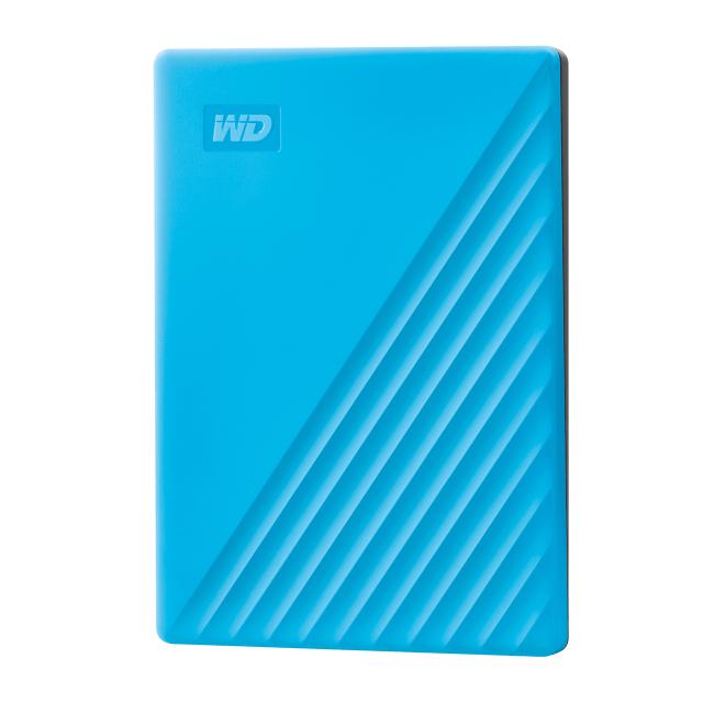 WD My Passport 4TB portable HDD Blue