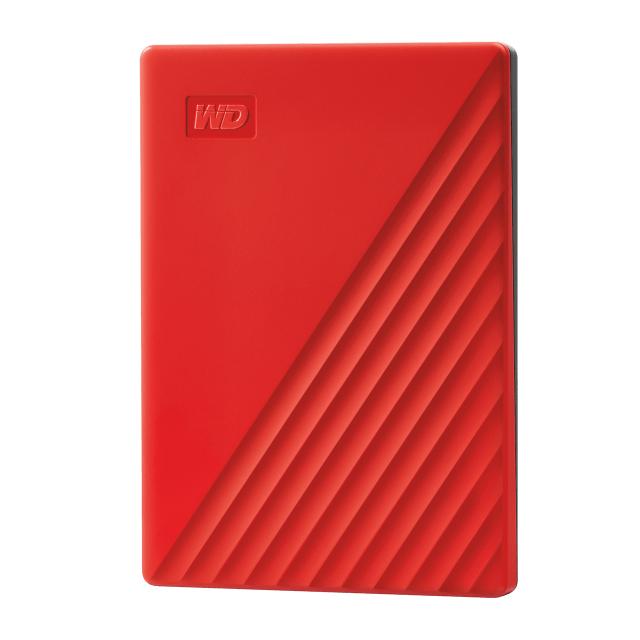 WD My Passport 4TB portable HDD Red