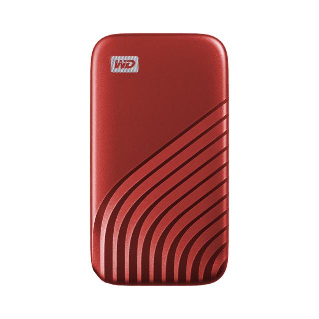 WD My Passport SSD 2TB Red