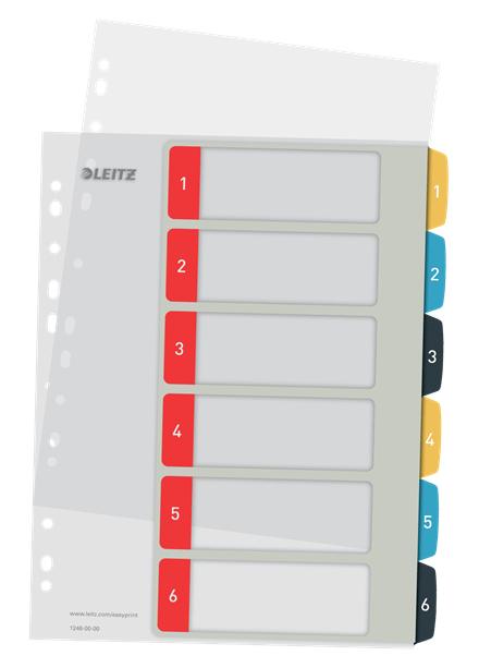 Register PP A4+ 1-6 Leitz Cosy