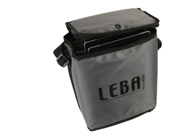LEBA NoteBag Grey for 5 tablets