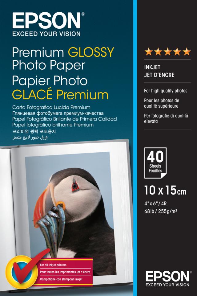EPSON photopaper glossy premium 10x15
